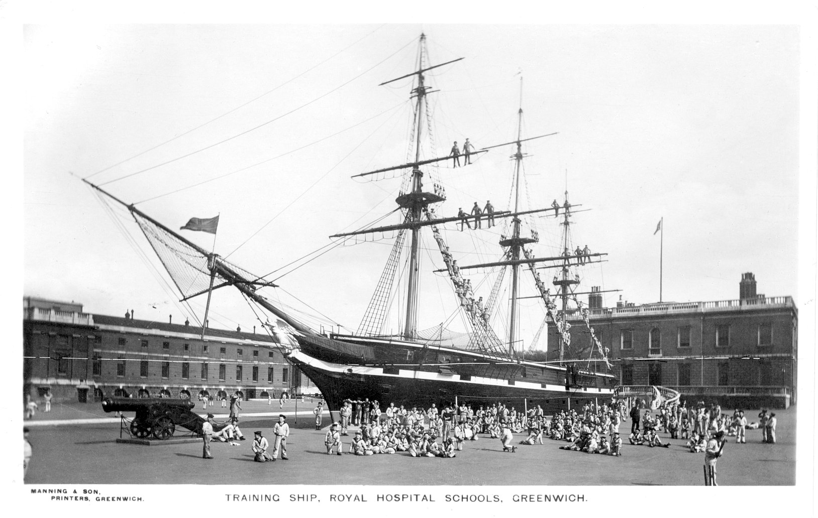 Greenwich,training ships